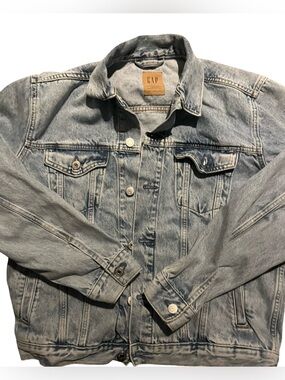 Gap 100% regenerative cotton light stone wash classic men's S
